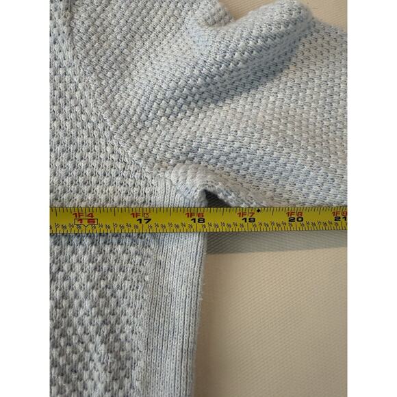 GAP Knit Sweater Women's Size Med Crew Neck - Baby blue - Picture 5 of 7